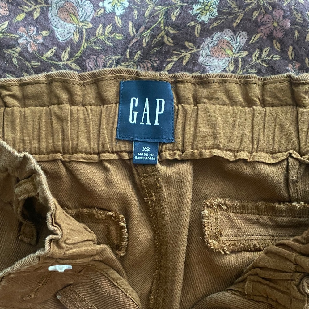 GAP Brown Wide Leg Trousers/Pants - Picture 2 of 4